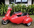Riding from Indonesia to Thailand with a Vespa Sidecar